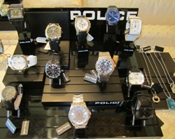 POLICE Watches and Jewelry at Las Vegas 2011